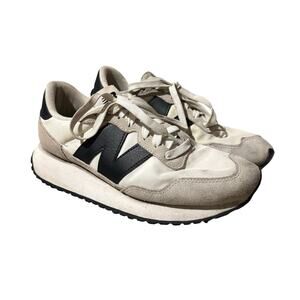 New Balance Unisex 237 WS237BW White Running Shoes Sneakers Size M 7.5 W 9 B